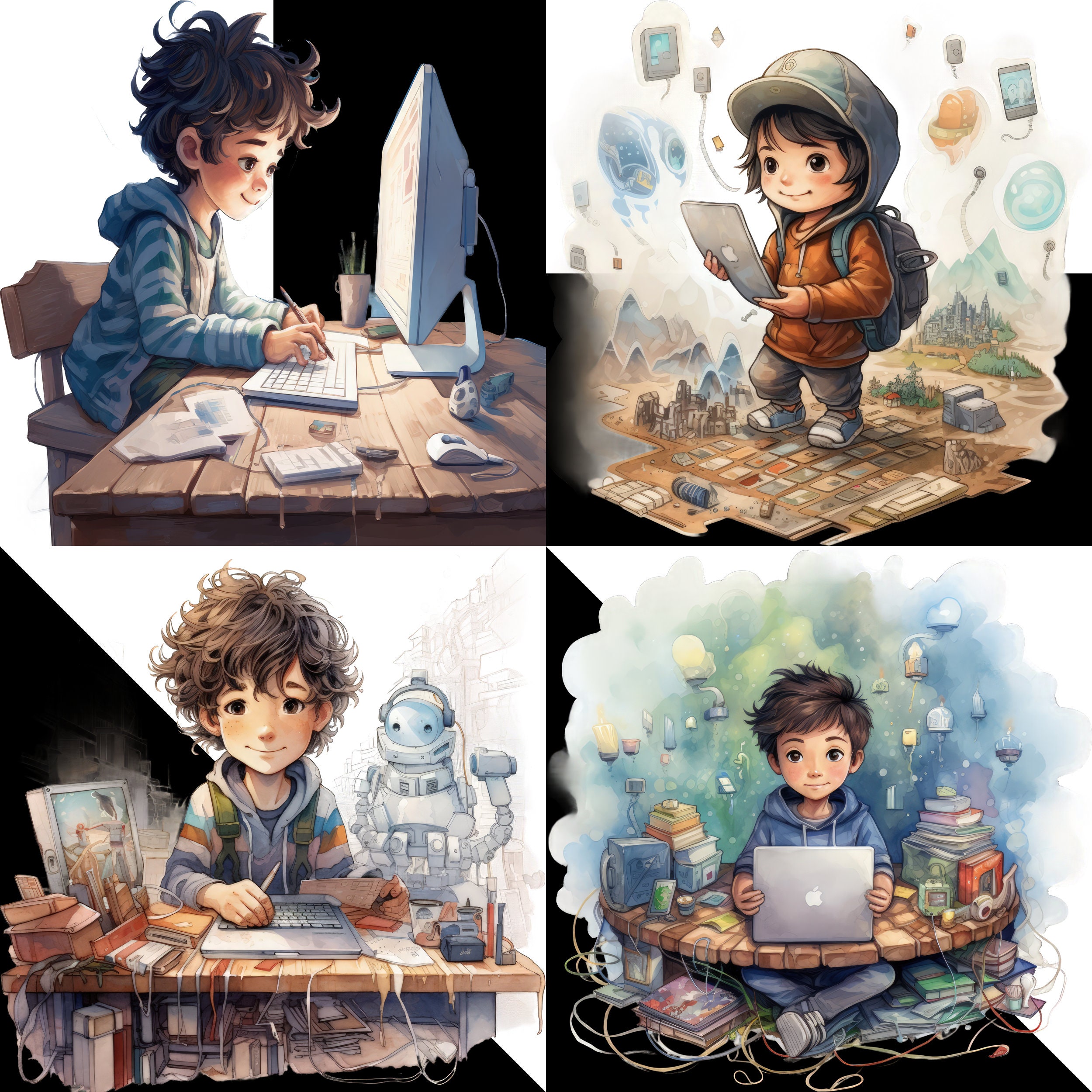Emerging Tech Whiz App Coding Clipart,app Coding Image, Emerging Tech ...