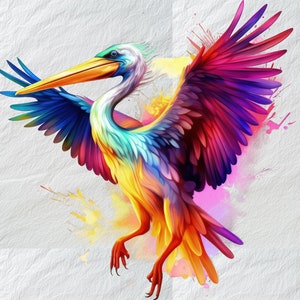 Bagliore costiero del pellicano, Brillantezza del pellicano costiero, Lucentezza costiera del pellicano, Arte bagliore costiero, Scintillio del pellicano costiero