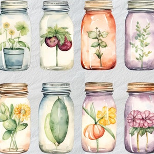 Vantage Einmachgläser PNG Clipart,Vintage Glas Jar Illustration,Vantage Einmachgläser Clipart,PNG Kunst,Retro Glas Dekor, Clipart,Illustration