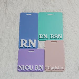 Personalized Badge Buddy RN Nurse Gift Registered Nurse Graduation Gift Nurses Week