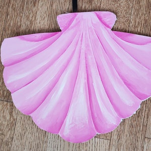 Seashell cutouts set of 4,under the sea decoration,  handmade, Birthday party decoration, Set of Shells, PICKUP ONLY!!!
