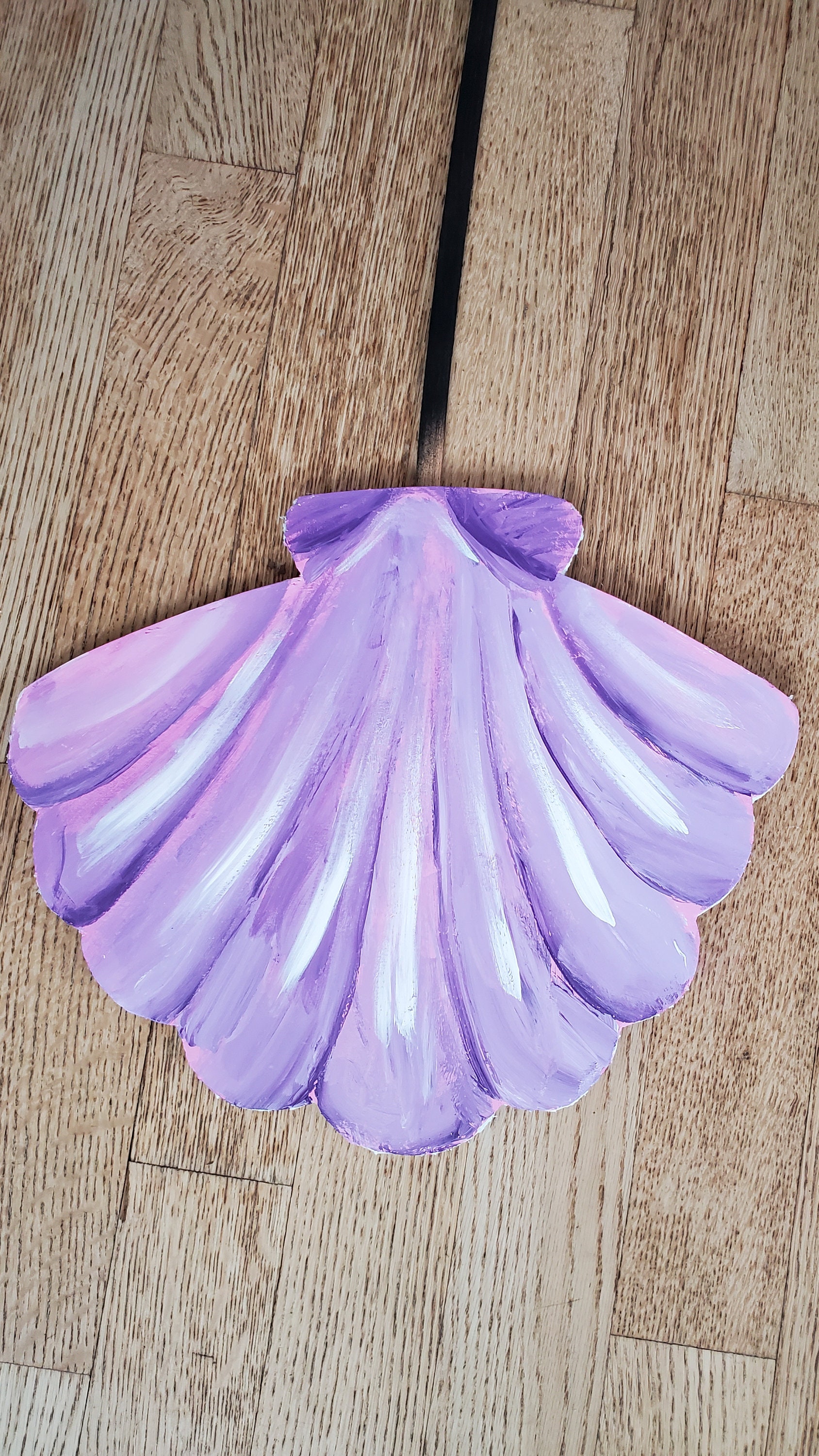 Seashell Cutouts Set of 4,under the Sea Decoration, Handmade, Birthday ...