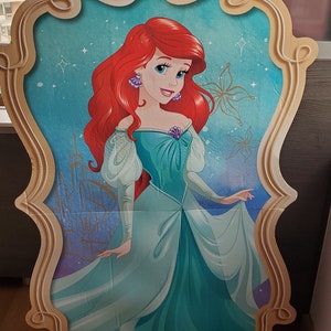 Découpe en carton Ariel Disney Princess acheter des découpes sur  starstills.com
