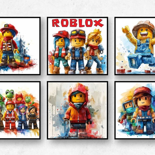 Roblox Watercolor - Etsy