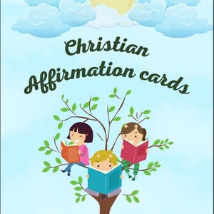 Christian Gift for kids/ Bible Verse Memory Cards/ Toddler Education/ Character Cards Attributes/ Bible Class/Affirmation Cards / Devotion