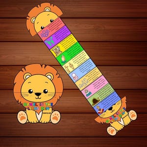 Daniel in the Lions Den Folding Surprise | Bible Story Wheel | Kids Bible Lesson | Sunday School | Bible Activity| Church Activity|Mini Book