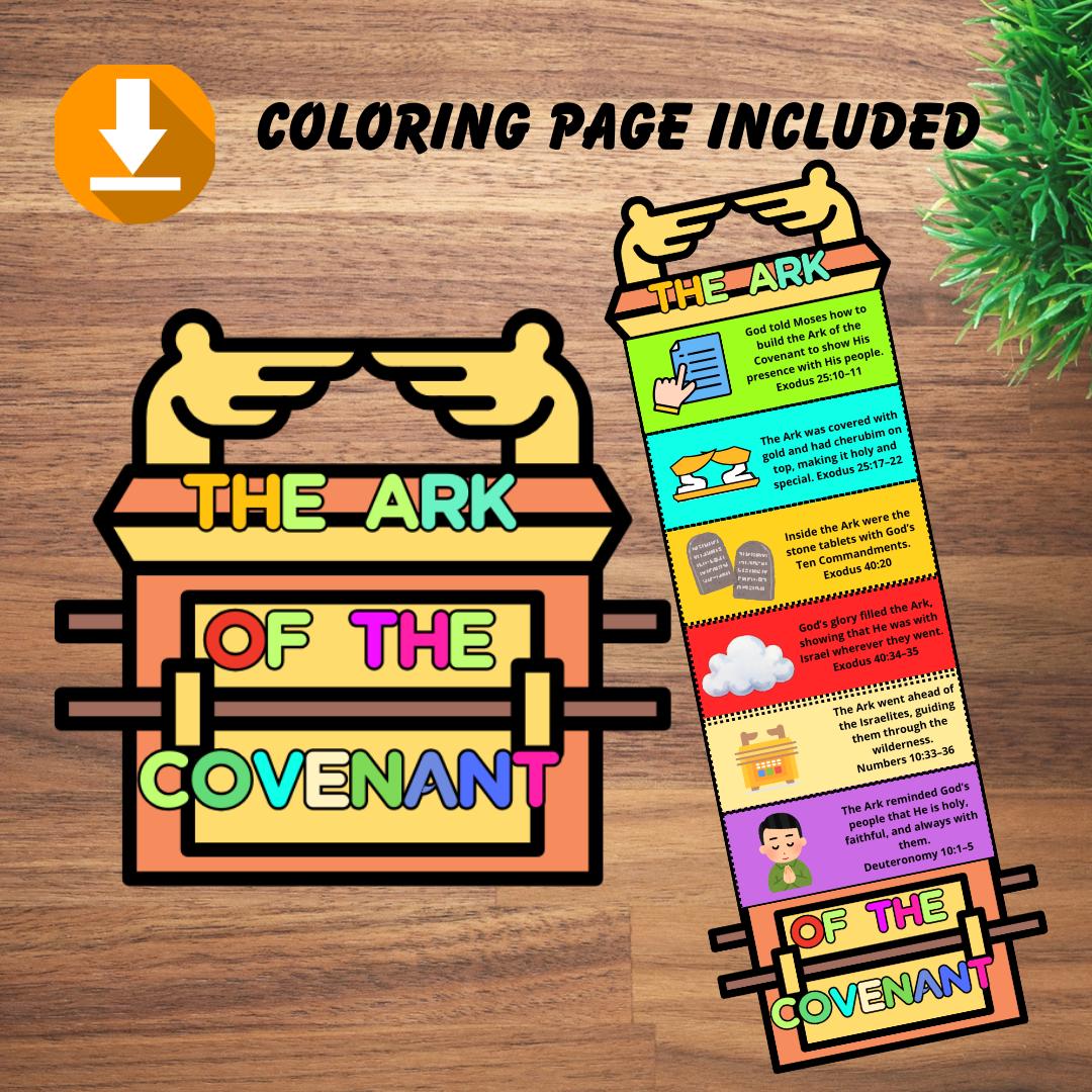 Ark of the Covenant Craft for Kids, DIY Interactive Bible Craft…