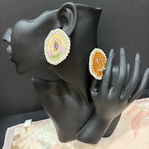 beaded earrings