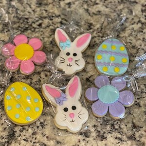 Easter cookies fondant decoration/..