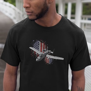 A-10 Warthog Shirt, Military Aircraft Tee, Aviation Enthusiast Gift, Airplane T-shirt, Pilot Shirt