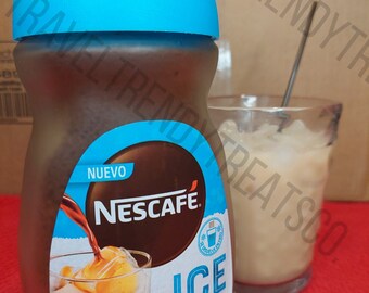 NUEVO Nescafe ICE Coffee{ Instant Ice Coffee{ Ice Coffee On The Go{ Mexican Coffee Powder{ International Snacks{ FAST Shipping