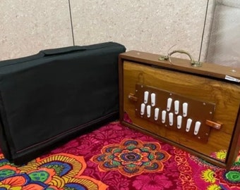 440-432 Hertz Shruti Box-Surpeti Instrument Drone für Meditation, Mantra Singen, Klangheilung, Zen