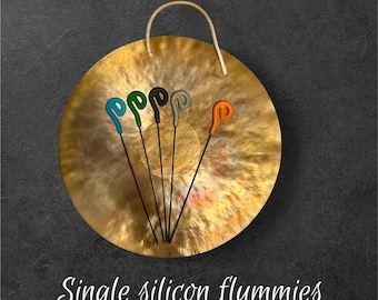 Flummies de fricción de silicio para gongs
