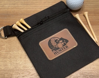 Golf Tee Holder Insert | Cigarette Pack Size, Holds 10 Tees