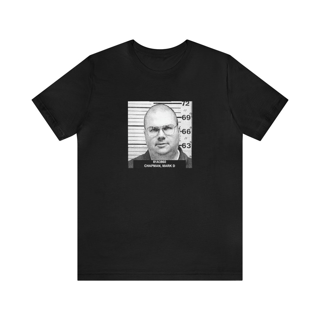 Mark David Chapman Celebrity Mugshot Unisex-tshirt Multiple - Etsy