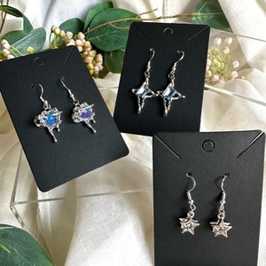 Modern sci-fi Y2K earrings