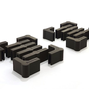 Top & Floor package: 8 Corner + 8 Straight Brackets for Wire Metal Pet Exercise Playpen Accessory - 3D Printed Practical Useful Home Utility