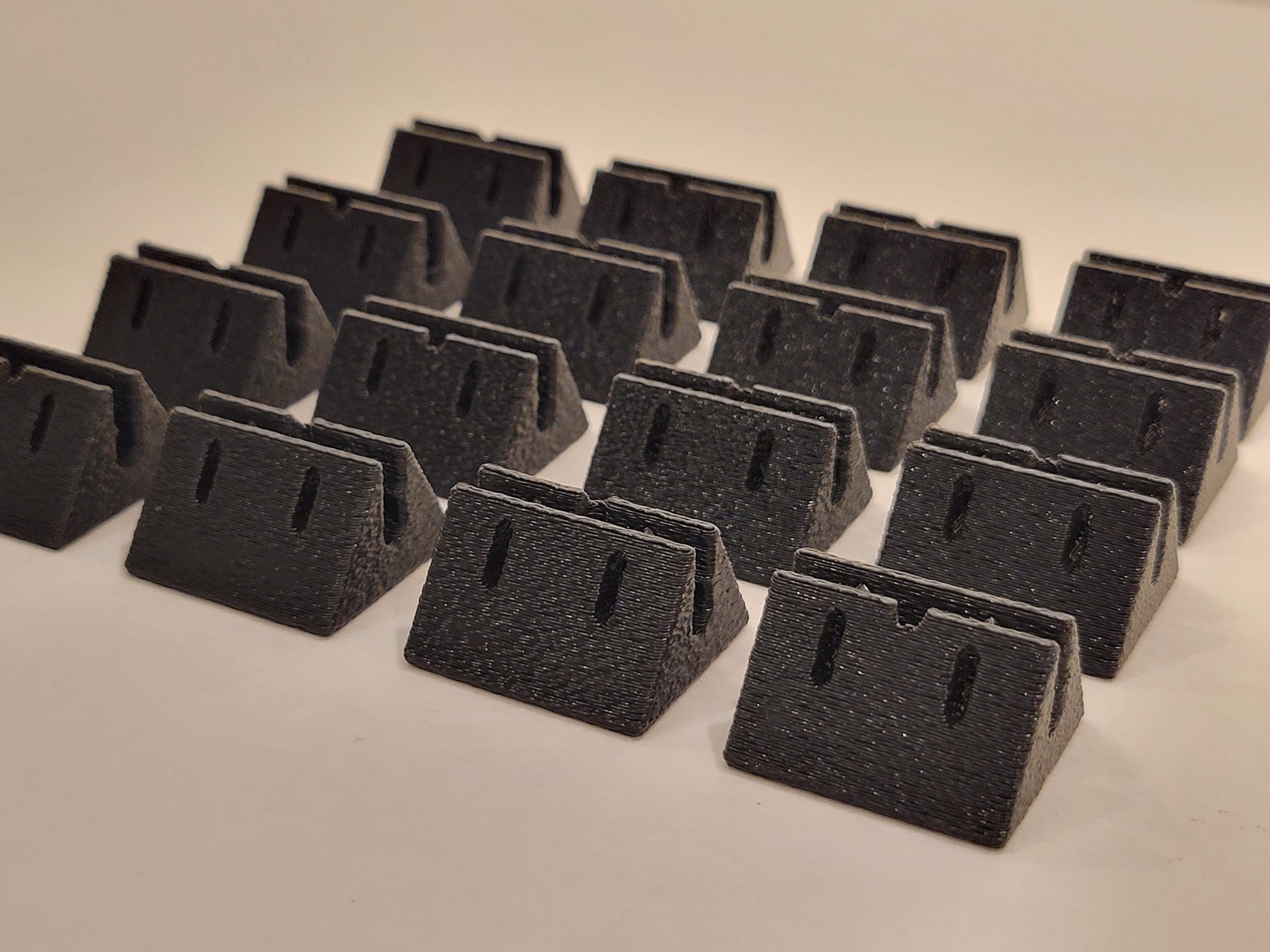 16 Anti-Scratch Floor Feet Clips For Black Wire Metal Pet Dog Puppy Exercise Playpen Kennel Accessory - 3D Printed Practical Useful Utility