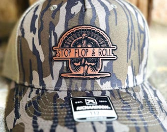 Turkey Hunting Hat "Stop Flop & Roll" Multiple Colors
