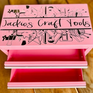 Mini Tool Box Custom Engraved