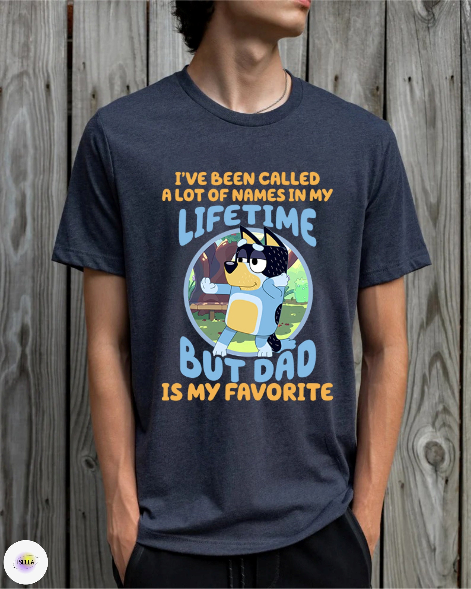 Personalized Bluey Dad Life Fathers Day Gift Shirt - Jolly Family Gifts