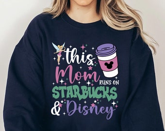This Mom Runs On Coffee And Disneyland Shirt | Mouse and Friends Mothers Day shirt | Disneyland Mom Coffee shirt Gifts