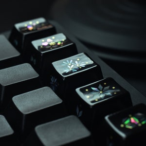 Modern Design Artisan Keycap for Cherry MX Mechanical Gaming Keyboards, Personalized Gift