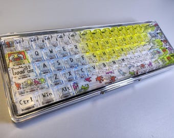 Keith Haring Graffiti Keycap Set, PC, Cherry Profile, 123 Keys