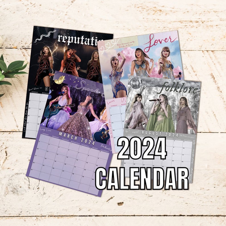 2024-taylor-swift-roaring-twenties-calendar-gift-for-her-music-posters