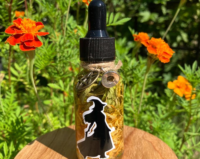 Featured listing image: Samhain Ritual Oil, Halloween Oil, Ancestor Oil, Samhain Offering, Witchcraft