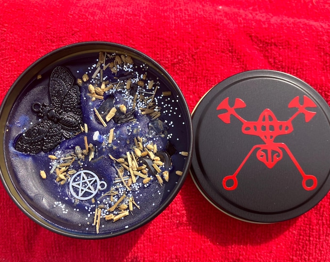 Featured listing image: Beelzebub Offering Candle, Beelzebub Ritual Candle, Beelzebub Altar Candle