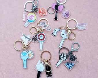 K-Pop Group Keychains