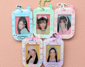 Flip Phone Acrylic ID Card Holder