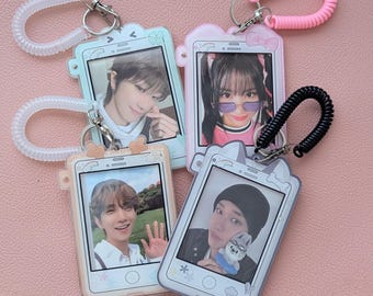 Animal Phone Acrylic Photocard Holder