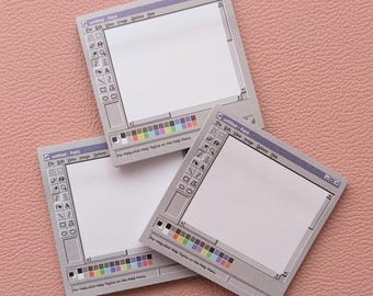MS Paint Sticky Note Pad