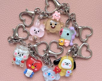 BT21 Character Keychains
