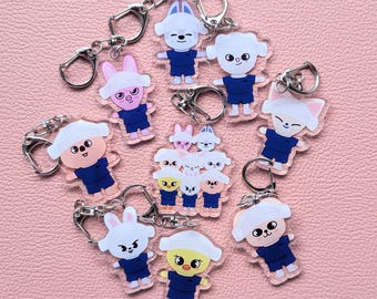 SKZOO Sauna Keychains