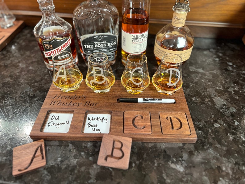 Whiskey/ Bourbon Tasting Board