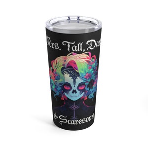 Frankenstein - Mrs. Tall, Dark, & Scaresome, Tumbler 20oz