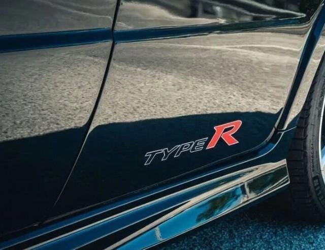 Fn2 Type R Sticker Aftermarket Sticker - Fits Type R FK2 FN2 FD2 Civic K20 (black) - Decal ...