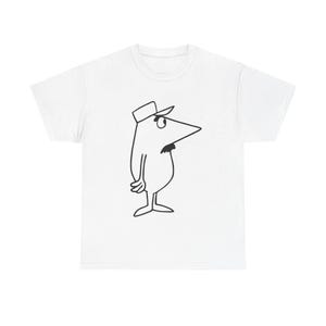 Whimsical Cartoon Tee, Fun Unisex Cotton Shirt, Perfect Gift for Kids & Adults, Ideal for Casual Wear, Birthdays, Parties