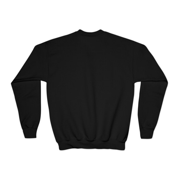 Good Vibes Cute Youth Crewneck Sweatshirt Etsy