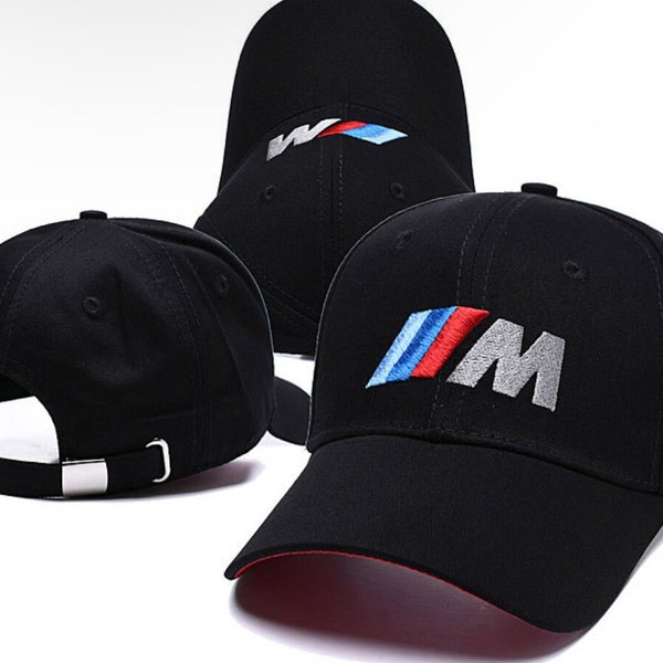 Casquette BMW série M pour homme, casquette de baseball pour femme Produits dérivés BMW pour cadeau pour papa, cadeau voiture de course, casquette de baseball de luxe pour petit ami, casquette série M