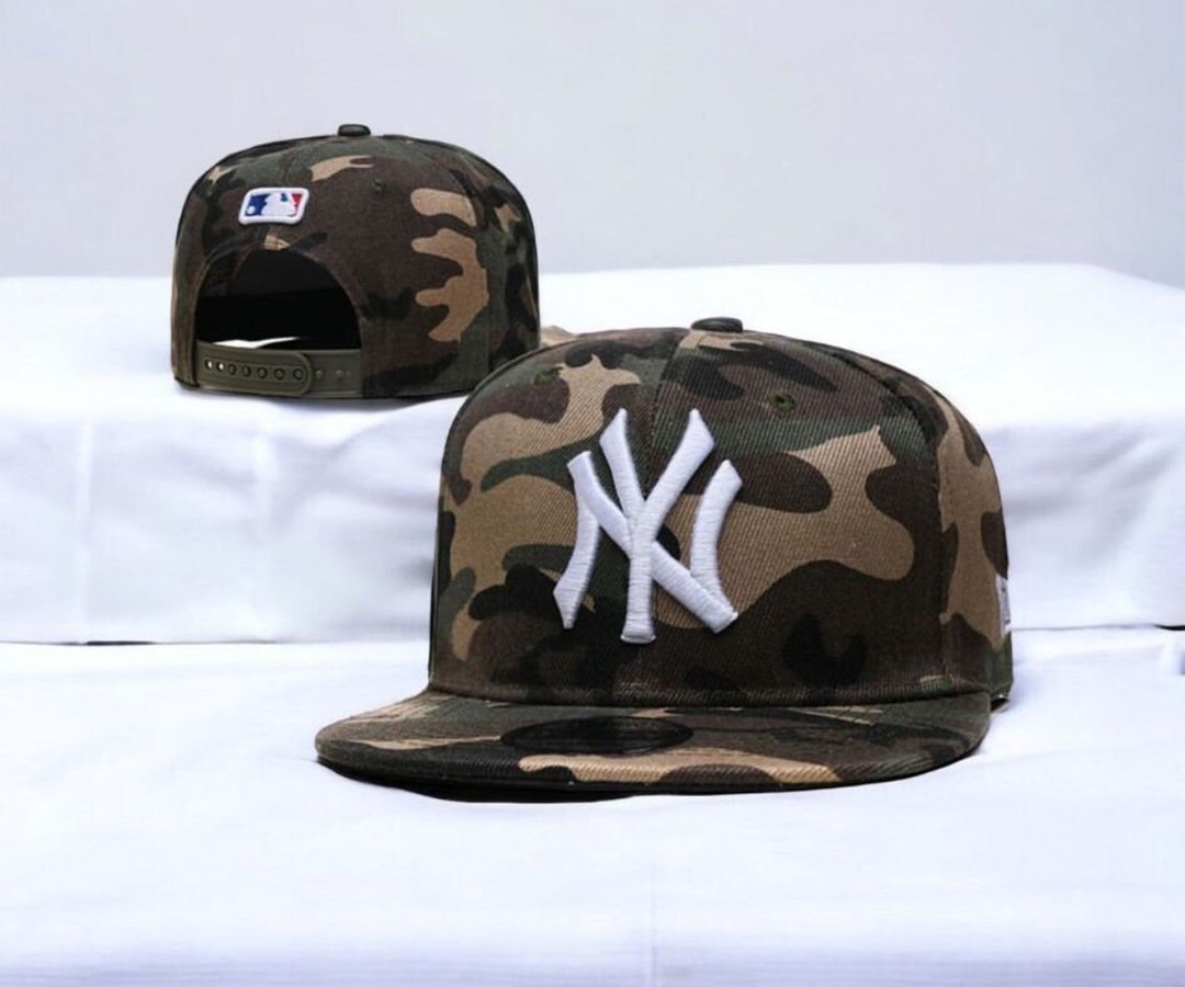 Yankees New York Yankees Cap Camo Flat Cap for Mens Caps for Women Mens