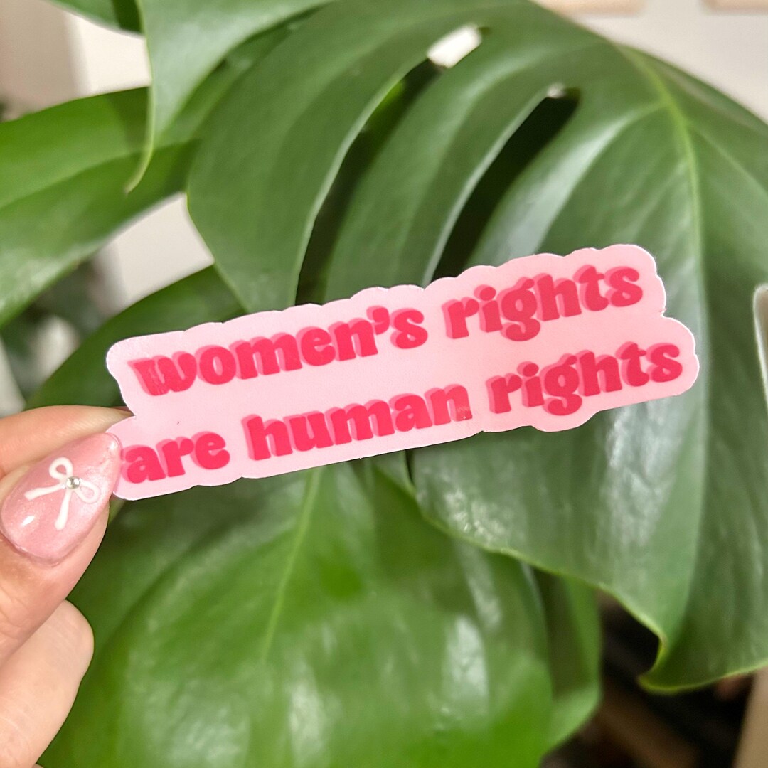 Women’s Rights Are Human Rights Sticker - Etsy