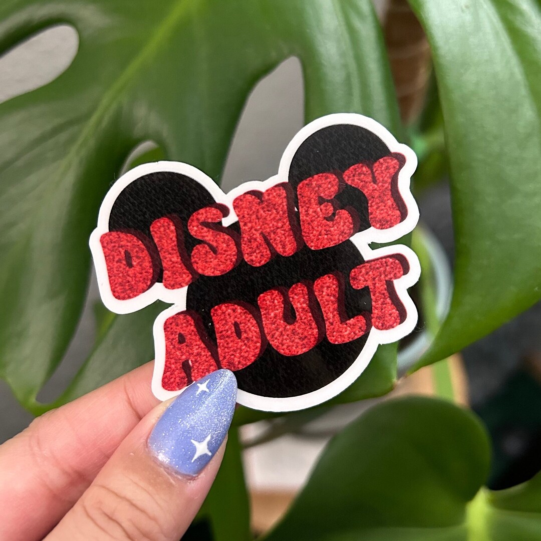 Disney Adult Sticker - Etsy