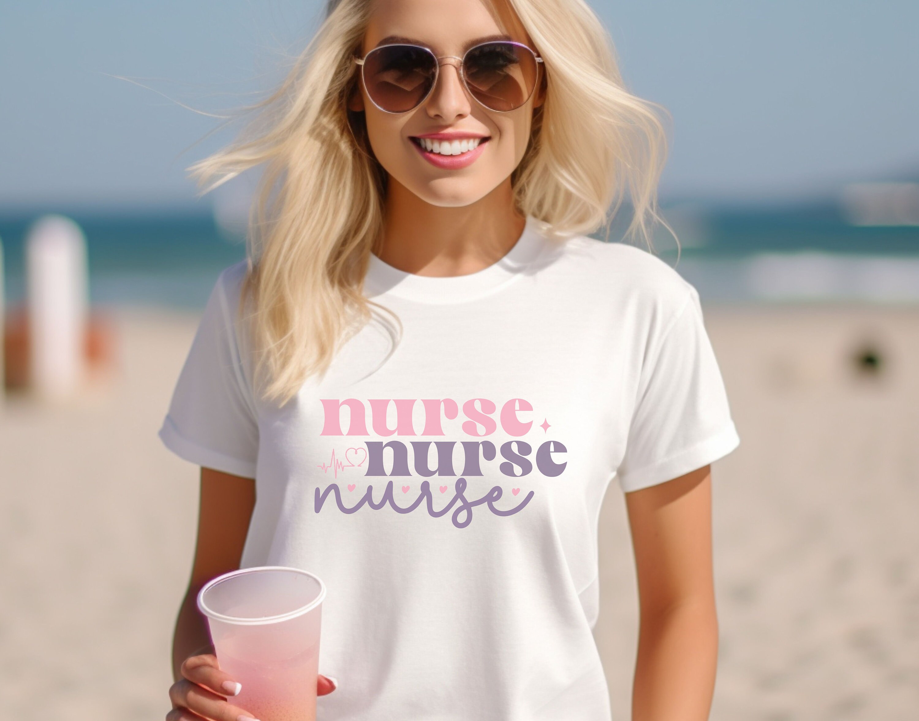 Registered Nurse, Rn Nurse, Nursing T-shirt Design 23787072 Vector Art