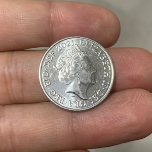 Doppelseitige Münze 10p - Kopf auf beiden Seiten - Gleiche Münze - Toss Winner