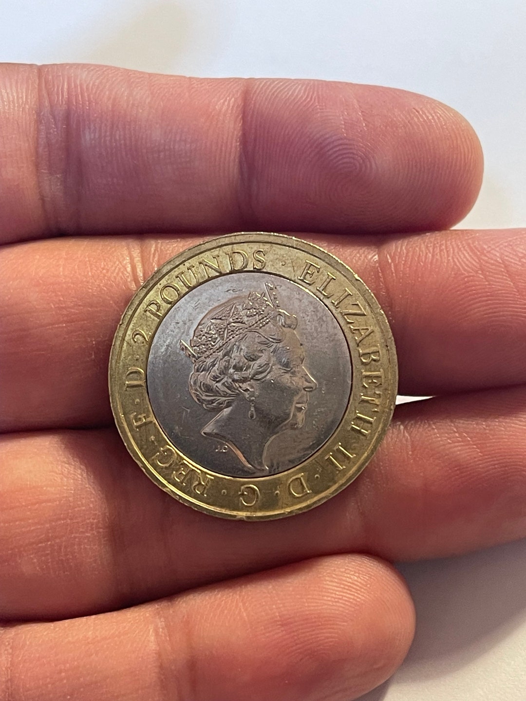 Double Sided Two Pound Coin Heads On Both Sides Toss Winner Etsy