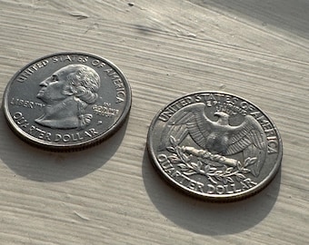 Double Sided US Quarter - Heads or Tails - Novelty Coin - Guaranteed Toss Winner